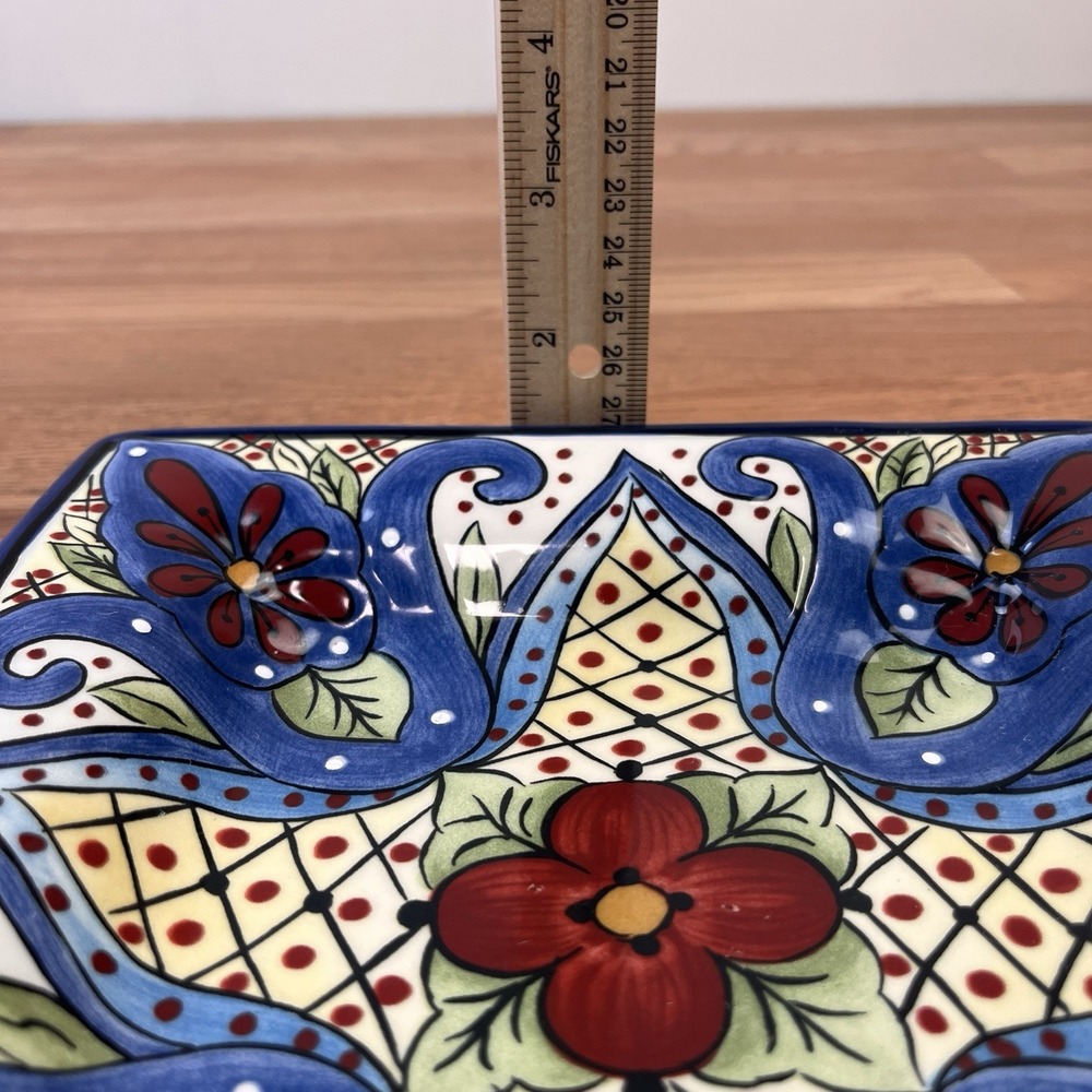 Lot of 2 Espana Lifestyle Tabletops Unlimited 8" Toluca Plates - Picture 8 of 8